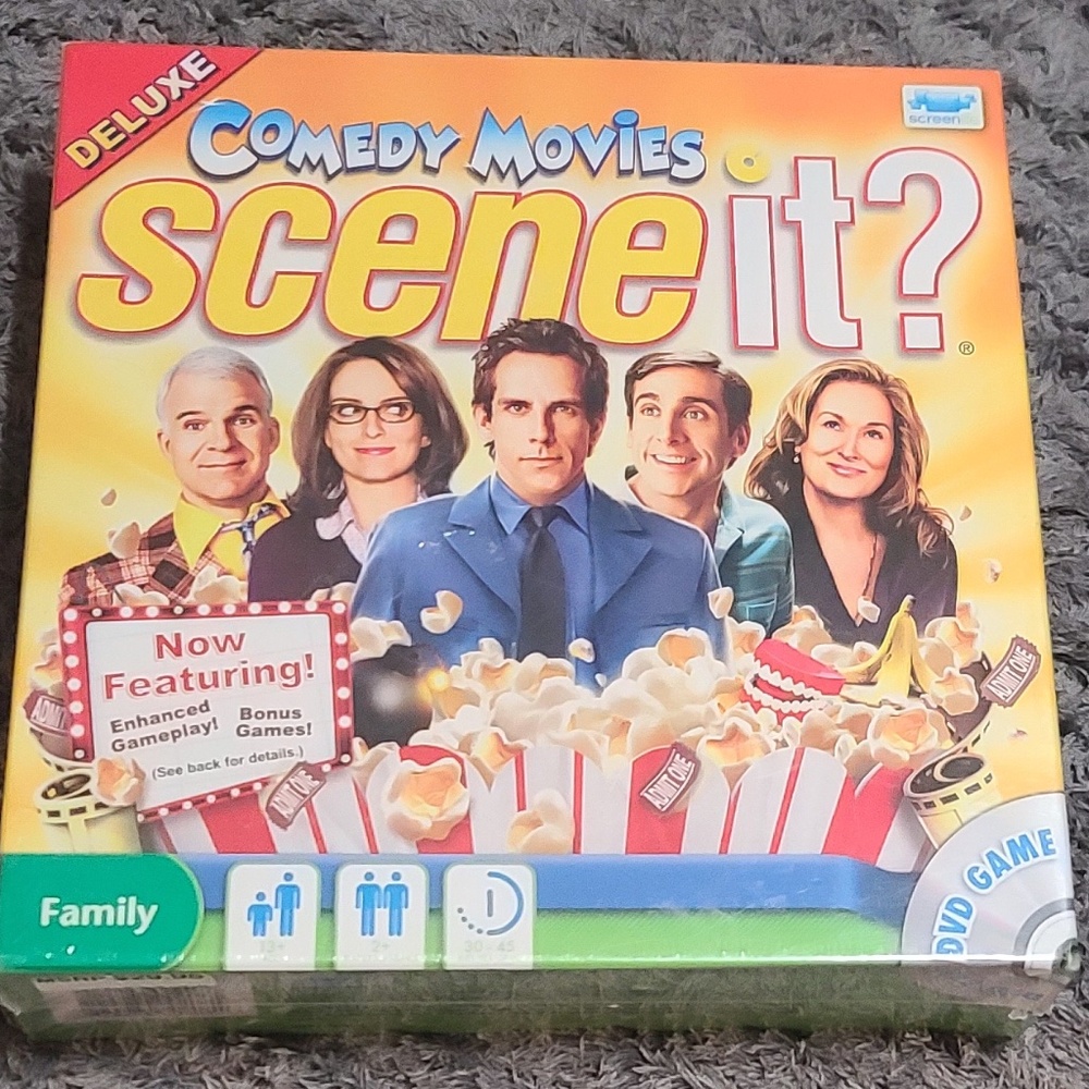Scene It? Comedy Movies Deluxe Edition New in plastic